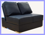 Compact Armless Sofa