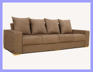 Small Suede Sofa Bed